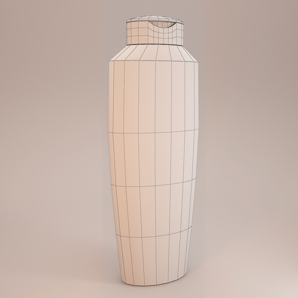 elseve shampoo 3d model - Elseve shampoo by Stubborn3D